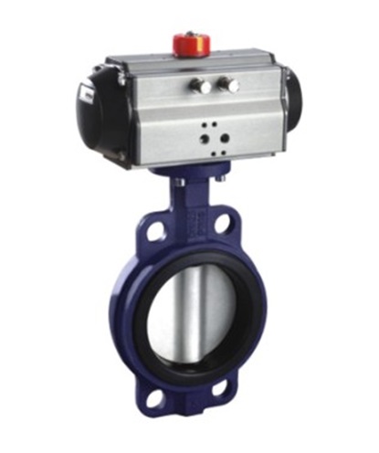 對夾式氣動蝶閥